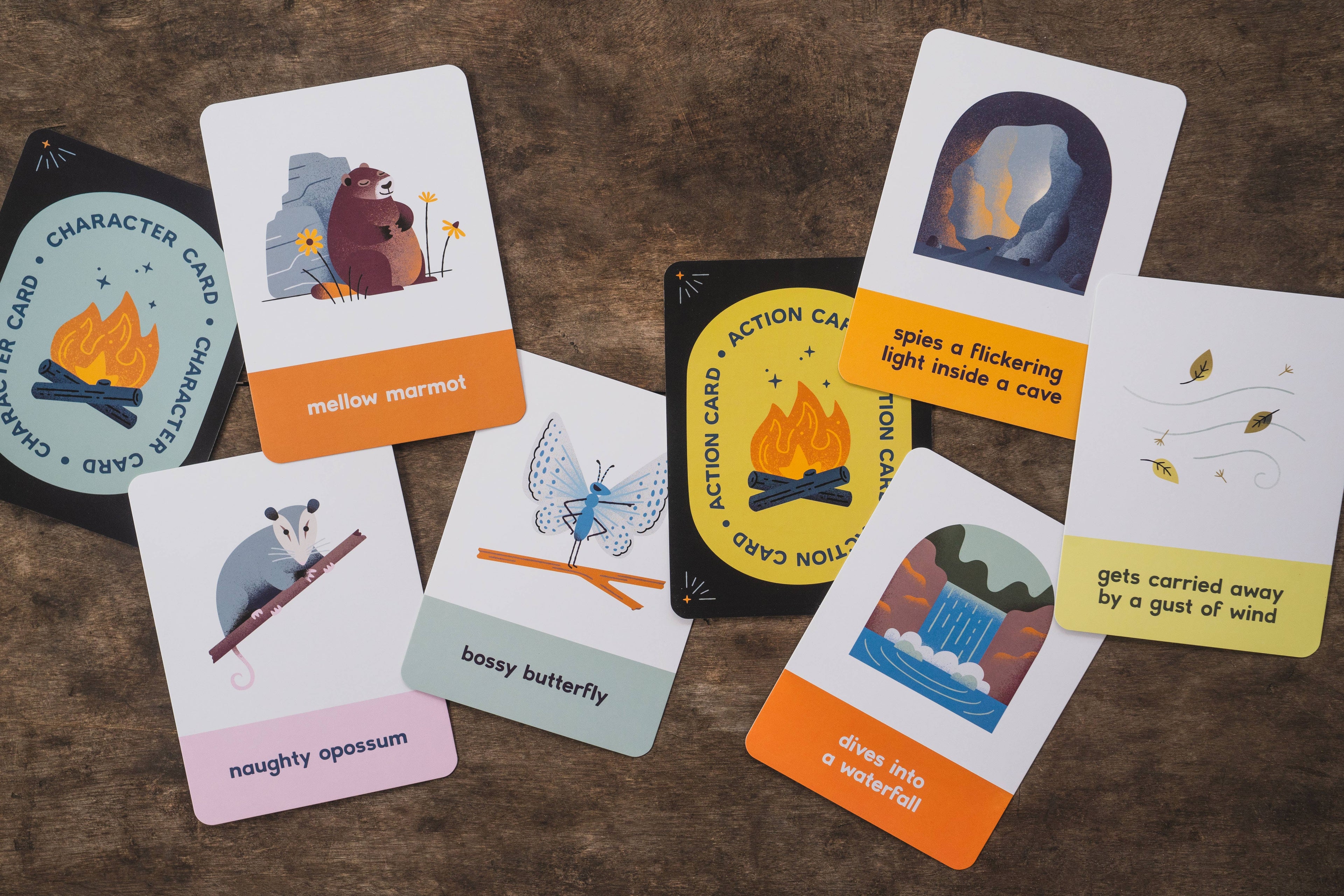 Campfire Stories Card Deck — For Kids!