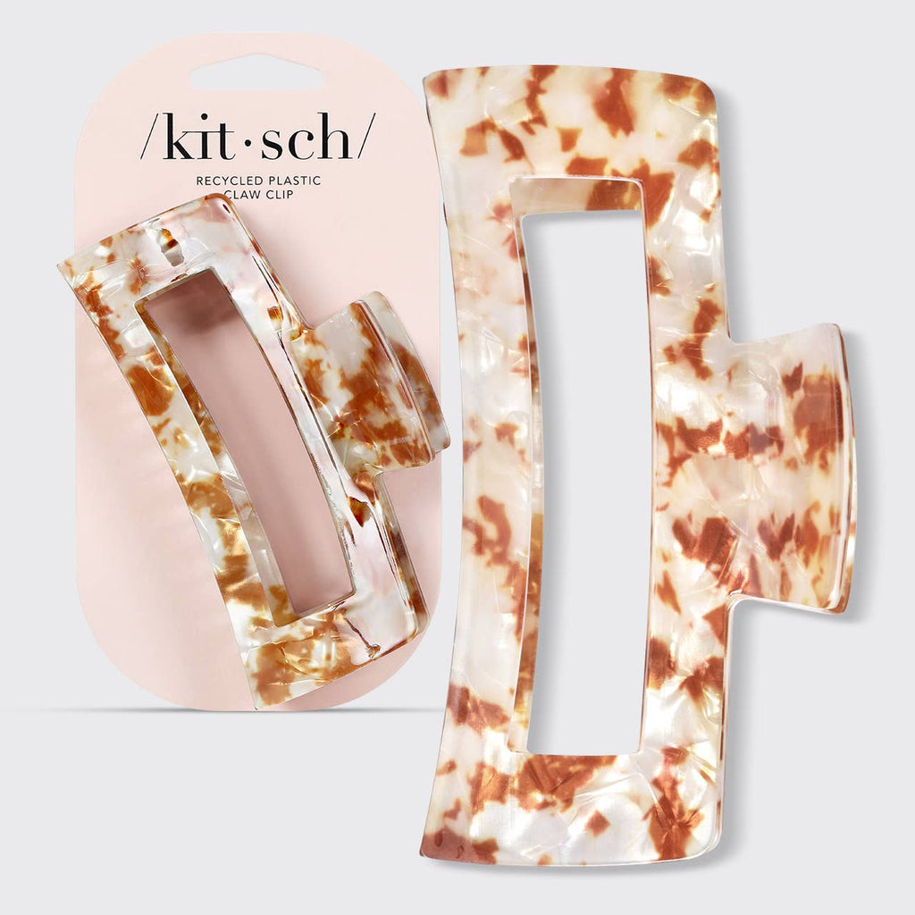 Kitsch Jumbo Claw Clip — Brown