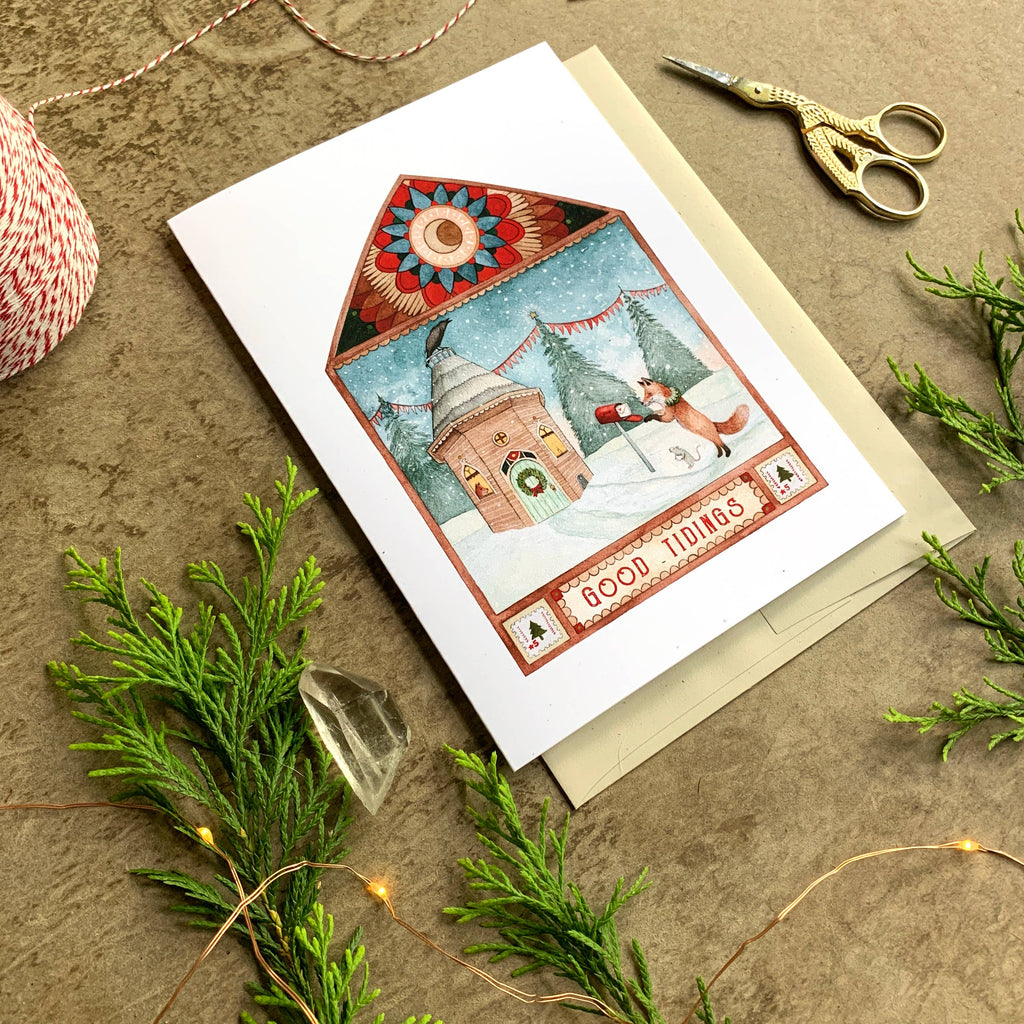 Polanshek of the Hills “Good Tidings” Greeting Card