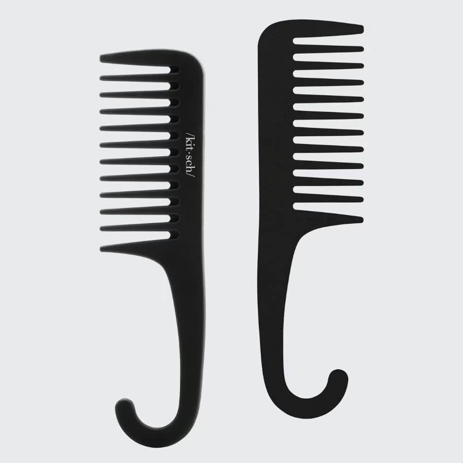 Kitsch Wide Tooth Comb — Recycled Plastic