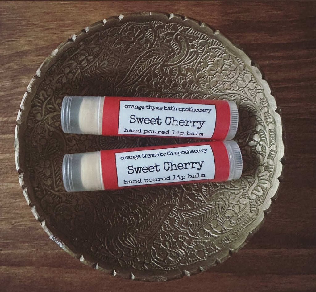 Orange Thyme Sweet Cherry Lip Balm