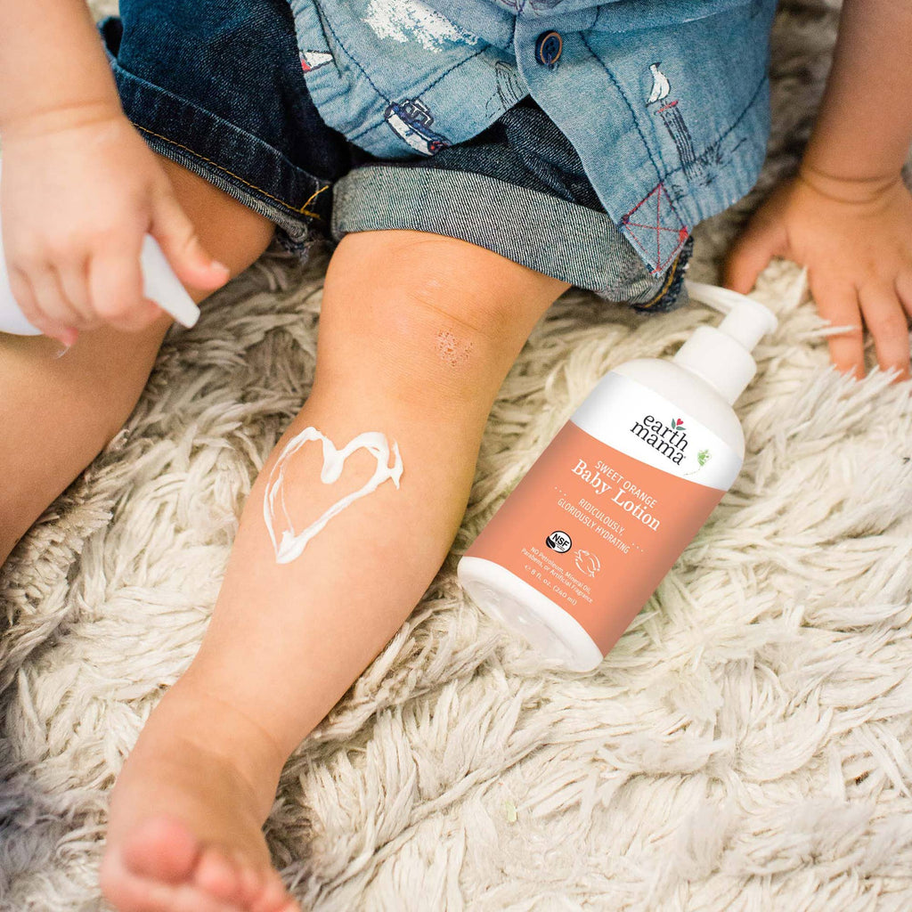 Earth Mama Sweet Orange Baby Lotion