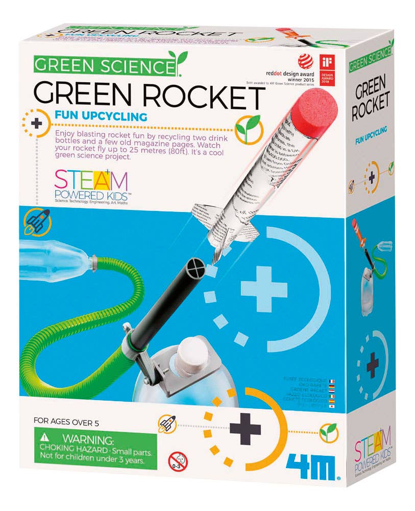 Toysmith 4M Green Science Rocket Kit