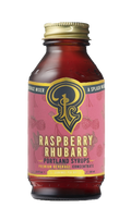 Portland Syrups Raspberry Rhubarb Craft Syrup — 3.4oz Bottle