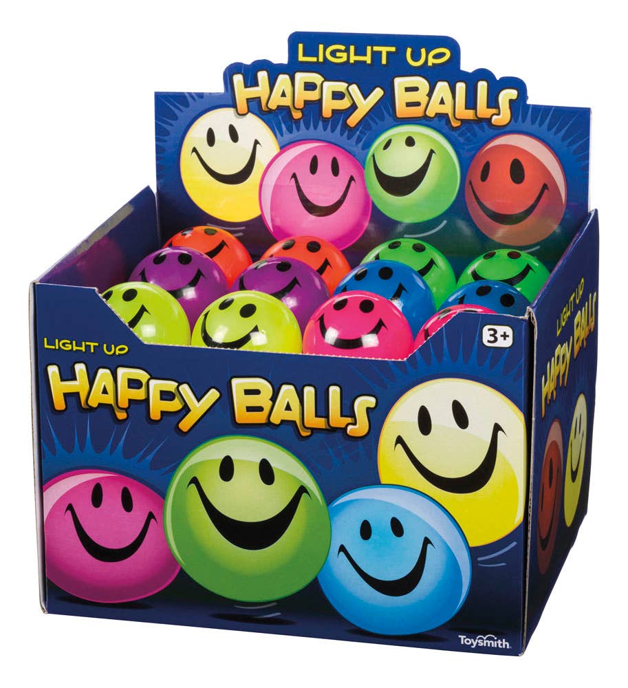 Toysmith Light-Up Happy Ball