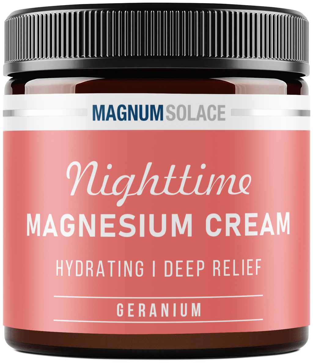 Magnum Solace Nighttime Magnesium Cream, Soothing Body Moisturizer