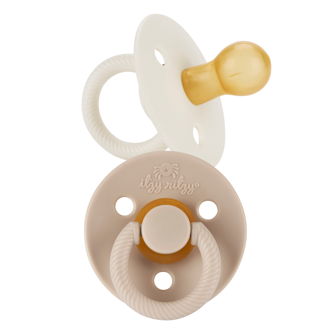 Itzy Ritzy Soother Natural Rubber Pacifier Set