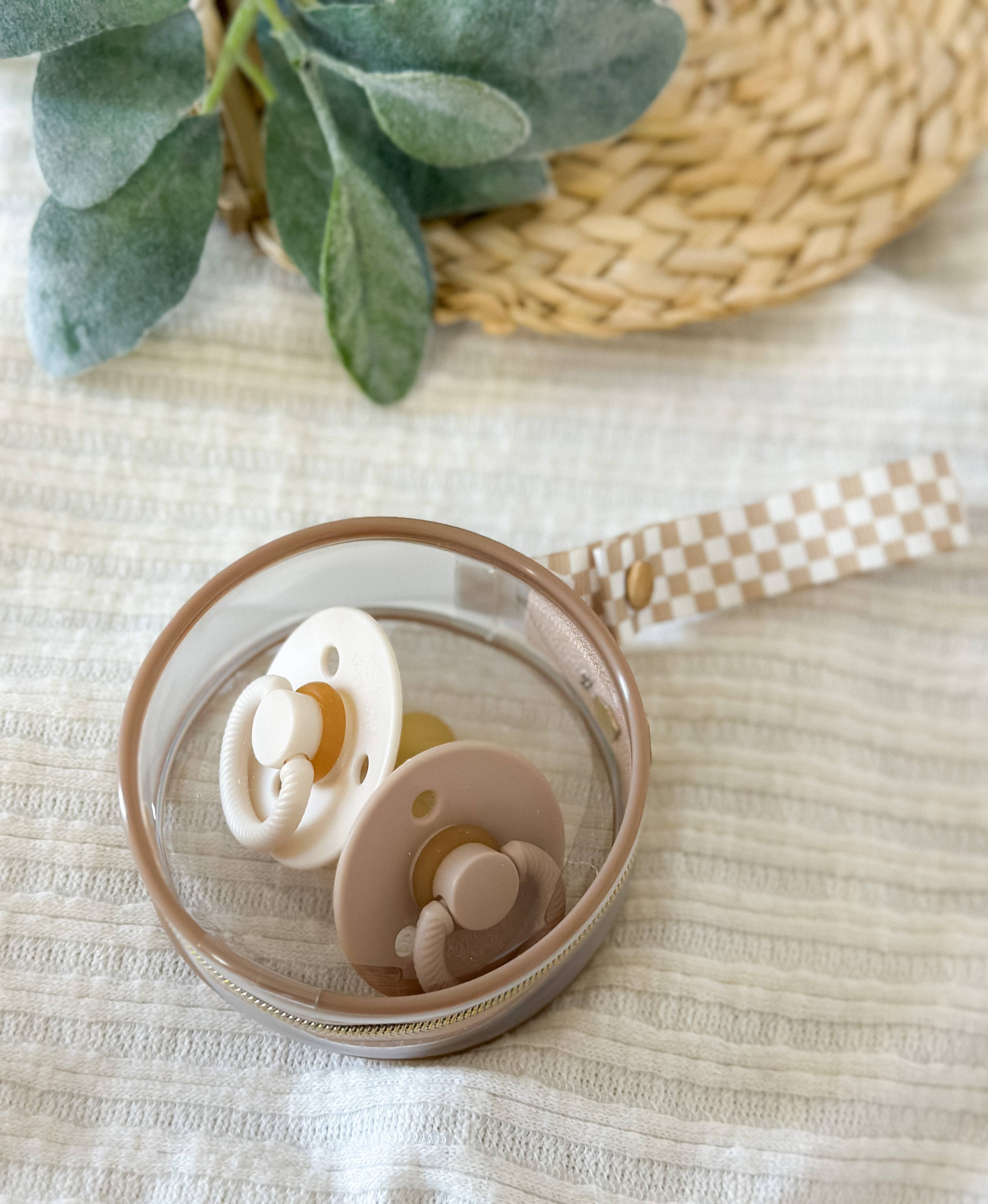 Itzy Ritzy Clear Paci Case
