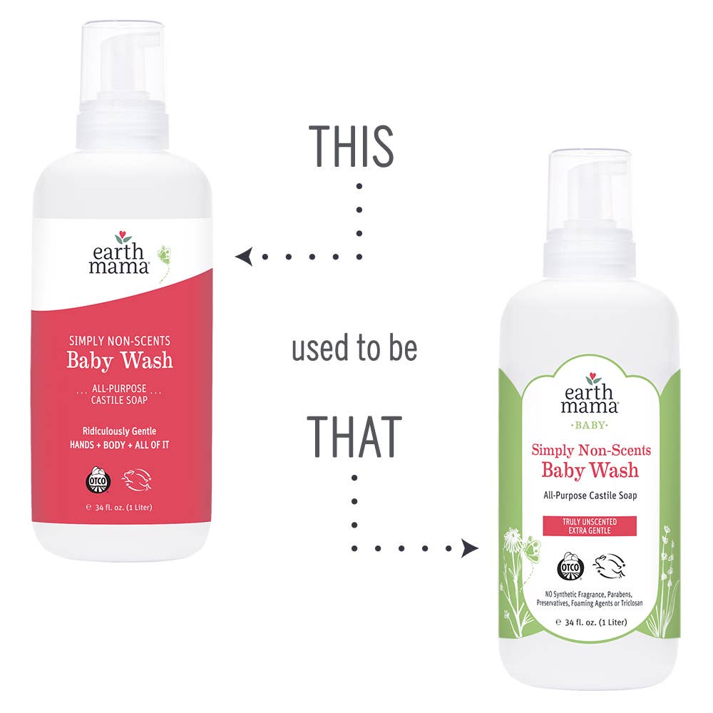Earth Mama Simply Non-Scents Baby Wash