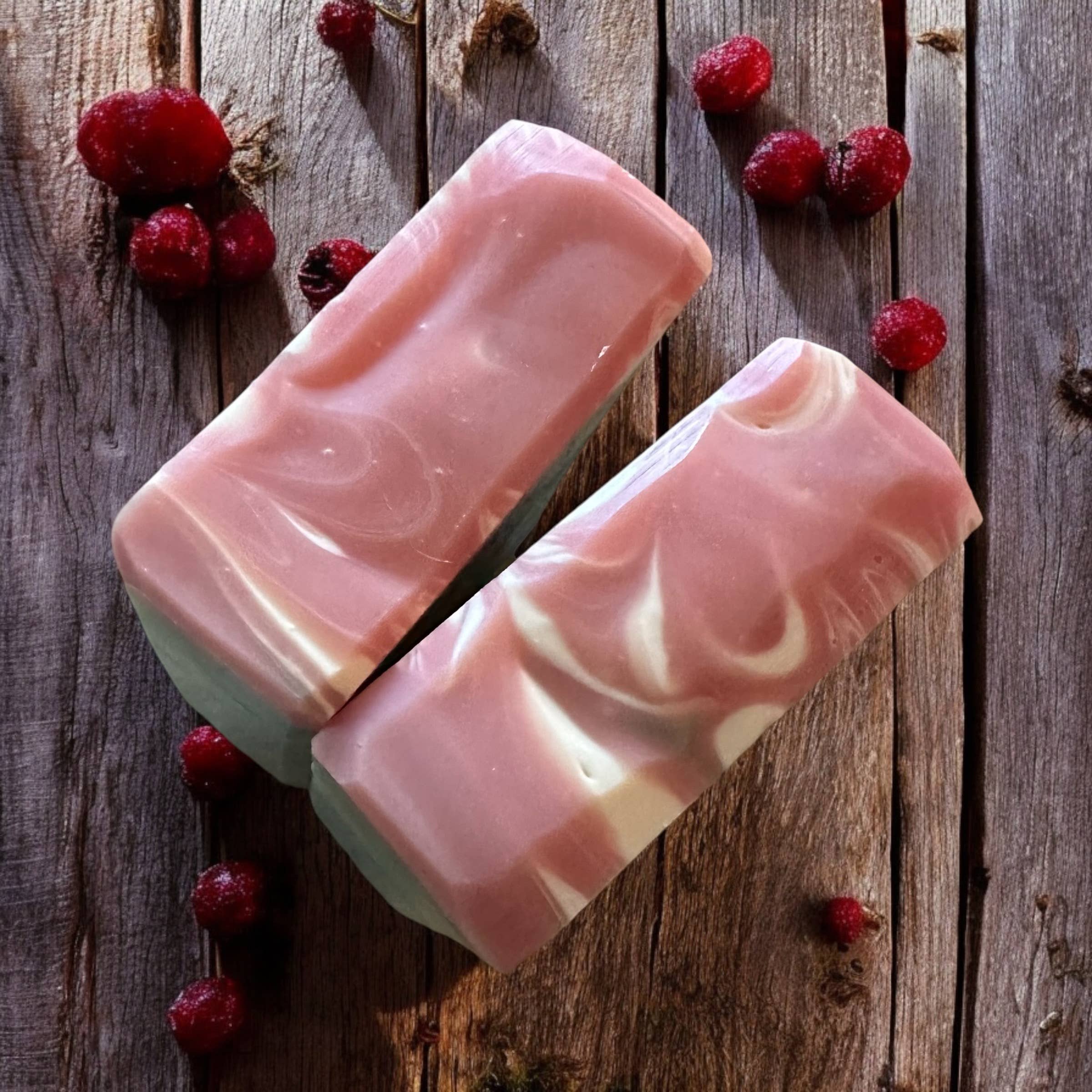 Orange Thyme Cranberry + Fir Olive Oil Bar Soap
