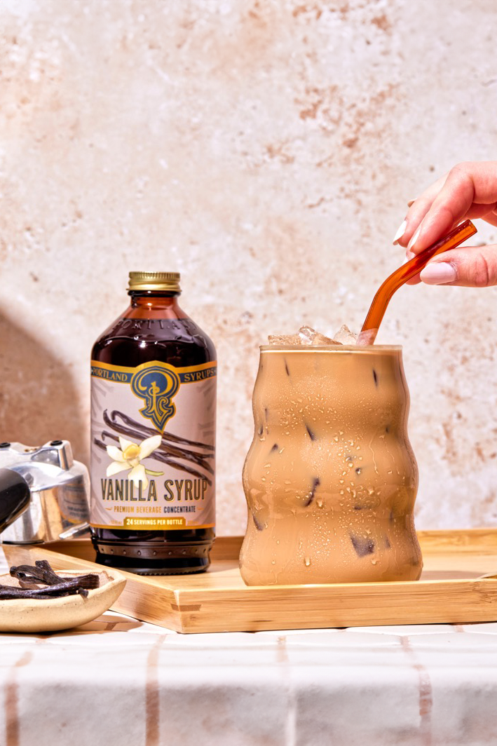 Portland Syrups Coffeehouse Syrup Gift Set — Vanilla, Hazelnut & Caramel
