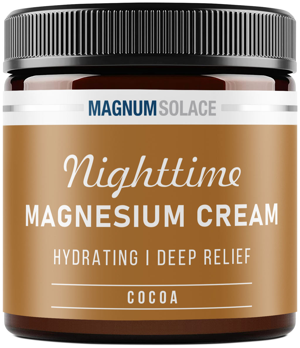 Magnum Solace Nighttime Magnesium Cream, Soothing Body Moisturizer
