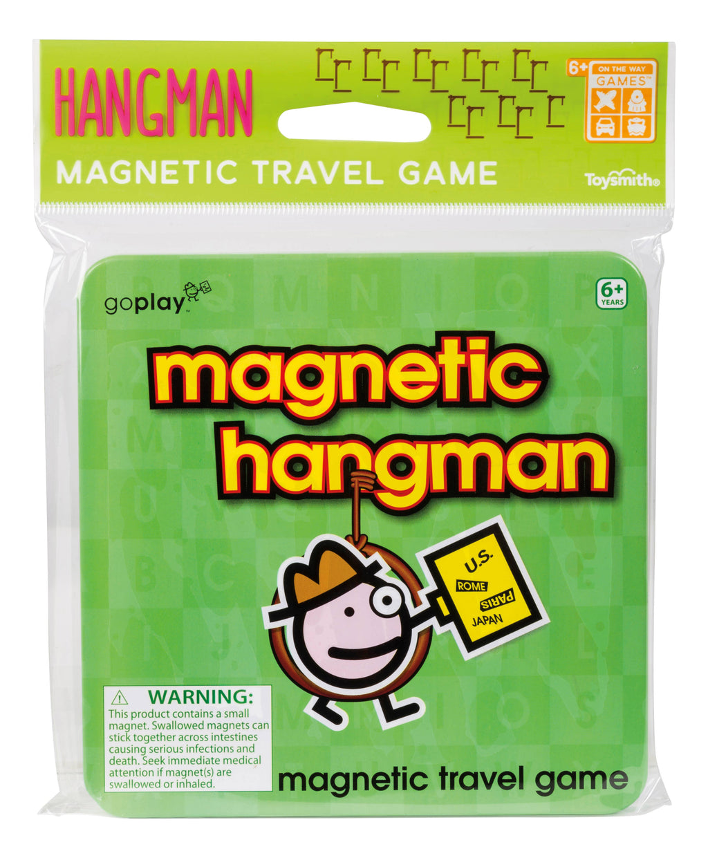 Toysmith Goplay Magnetic Travel Games Assortment
