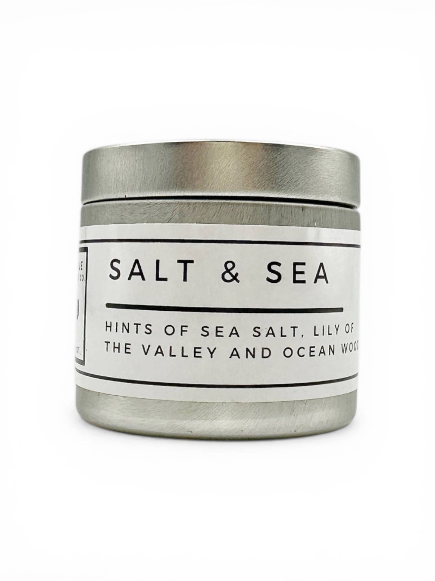 Villa Rue salt sea soy candle — 2oz Tin