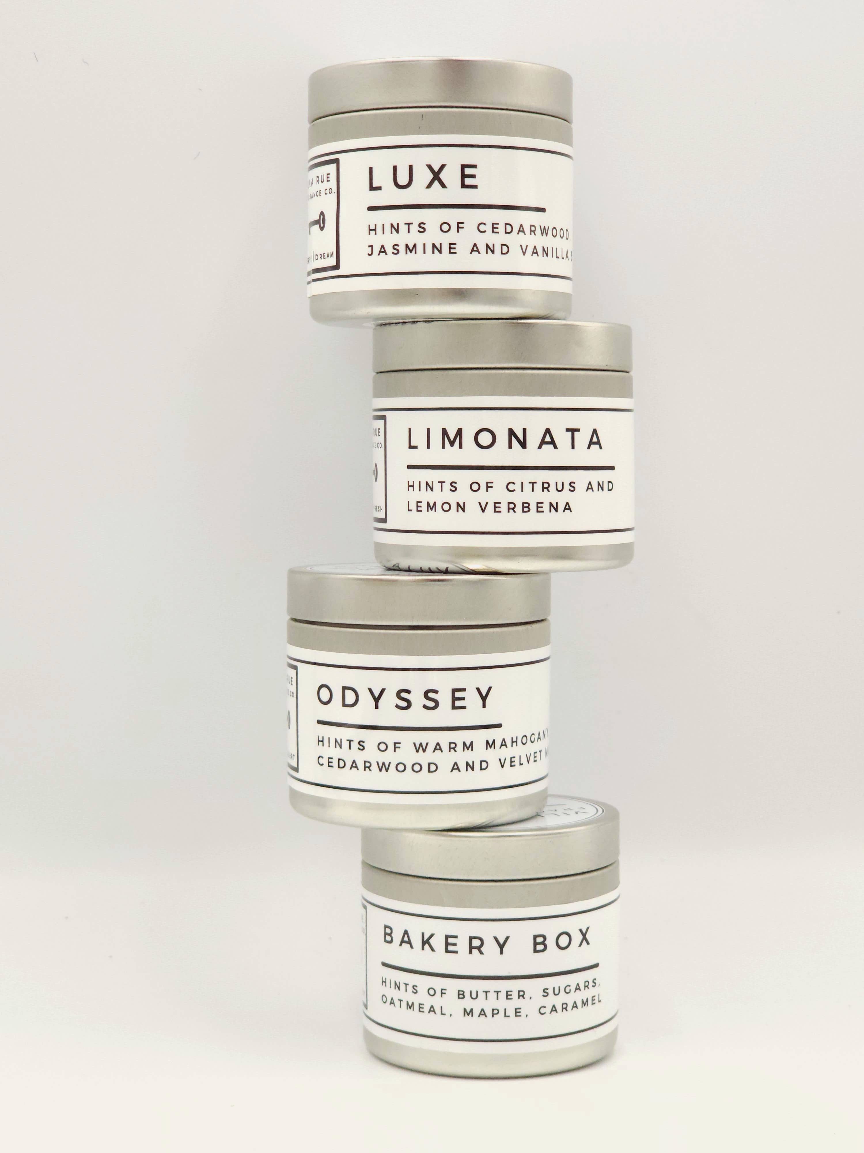 Villa Rue salt sea soy candle — 2oz Tin