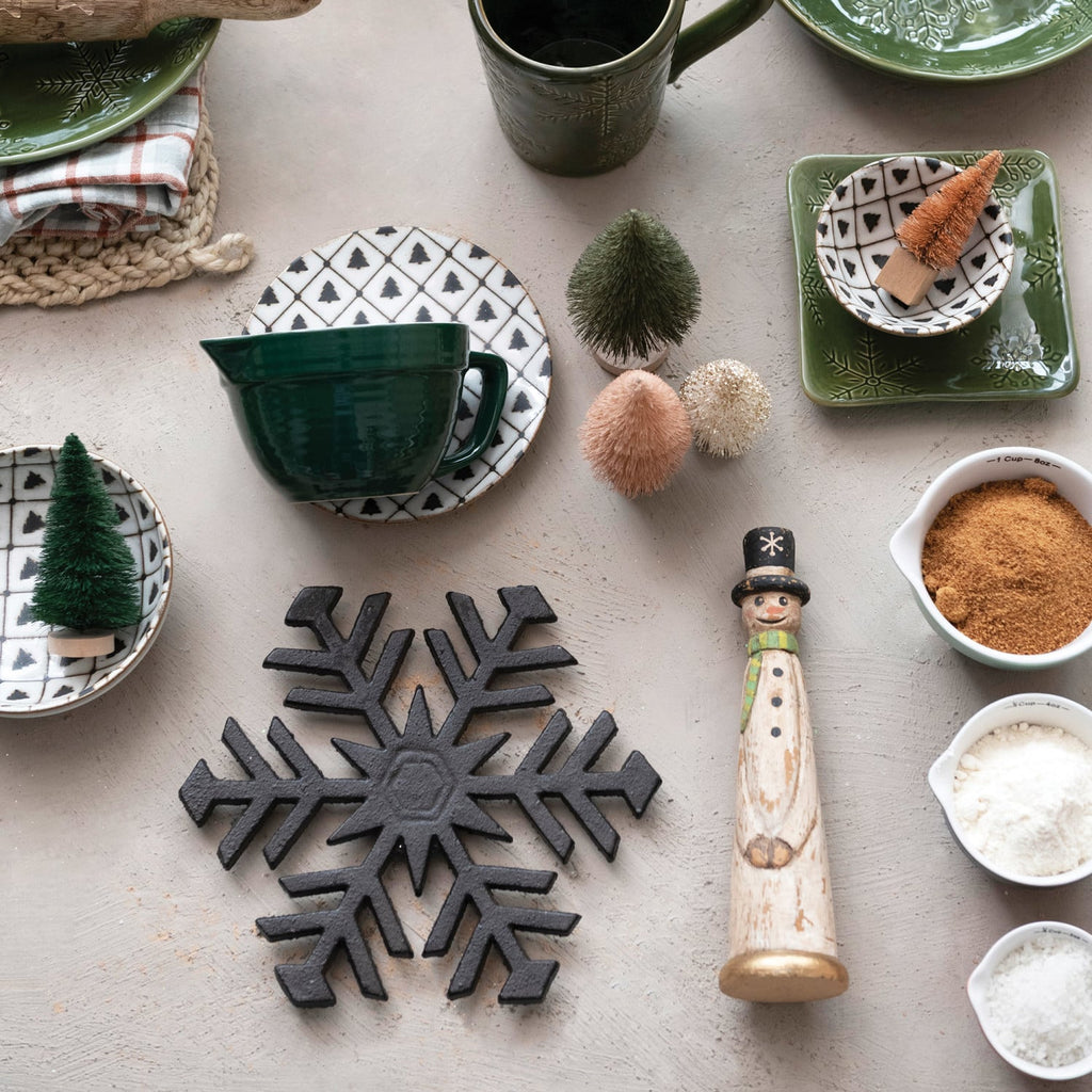 Snowflake Cast Iron Trivet