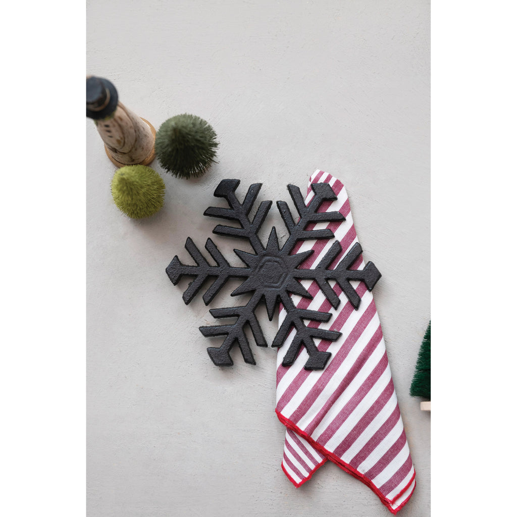 Snowflake Cast Iron Trivet