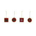Metal Framed Holiday Ornament