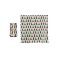 Cotton Napkins with Embroidered Christmas Tree