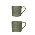 Winter Green Stoneware Mug
