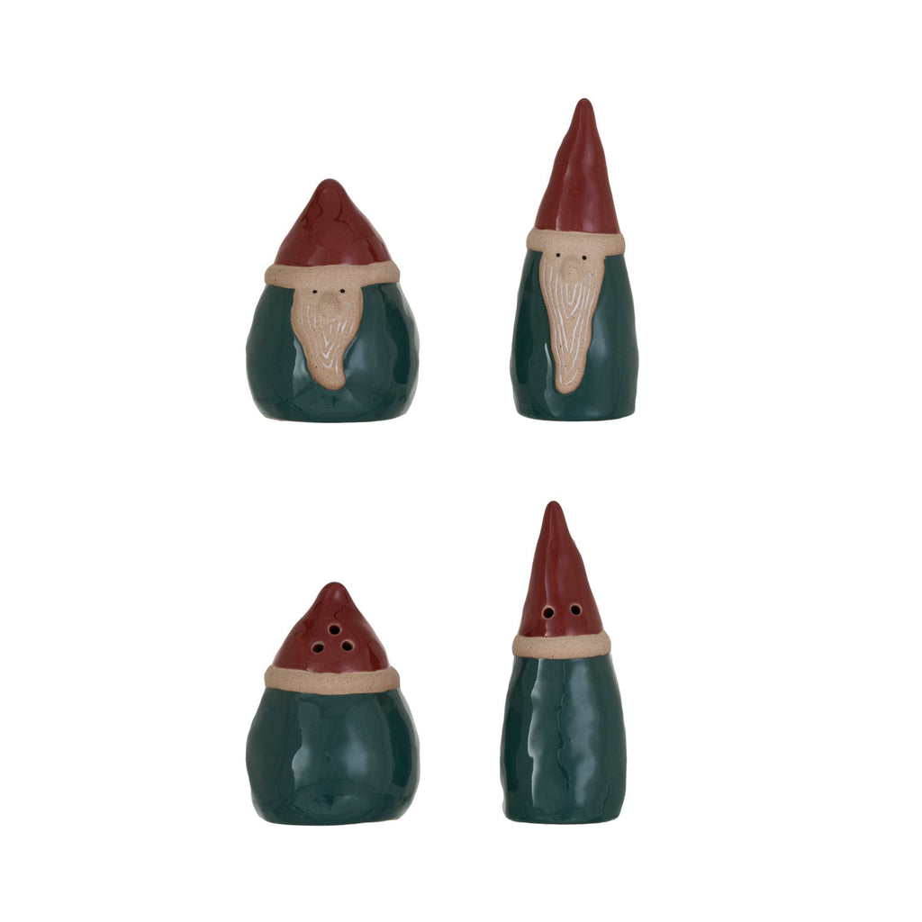 Whimsical Gnome Salt and Pepper Shakers