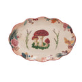 Woodland Flora Ceramic Serving Platter