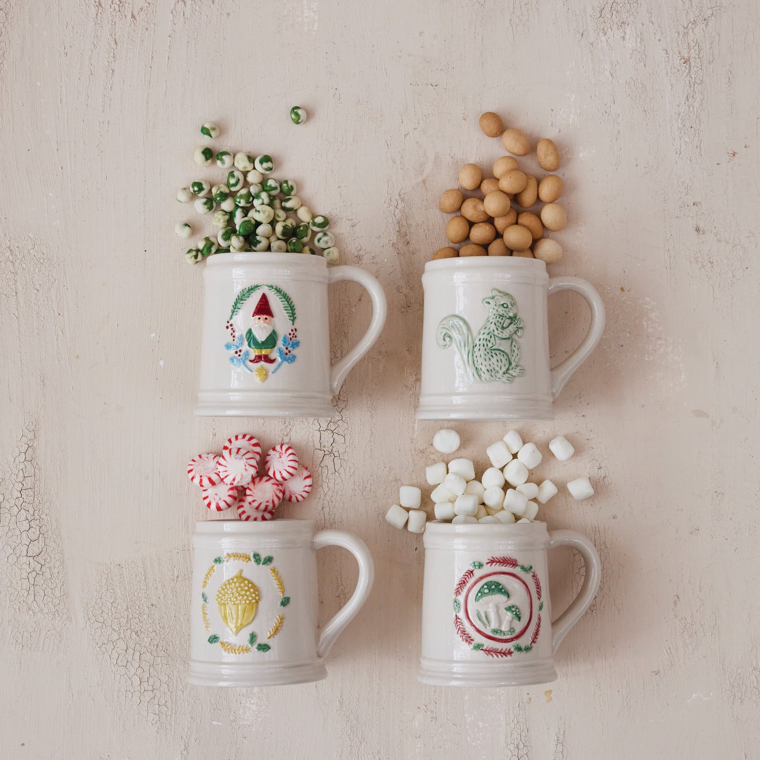 Woodland Holiday Stoneware Mug