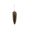 Gold Sequin Pinecone Ornament