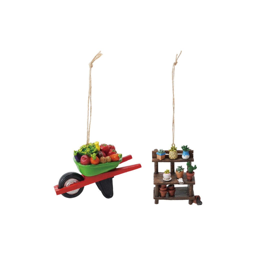 Vegetable Market Flower Stand Ornament